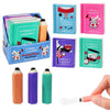 Titepo Mini Pencil and Book Shape Erasers Set For Kids | Online Return Gift Solution
