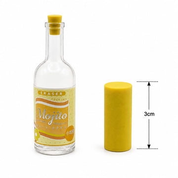 Titepo Mojito Yellow Drink Bottle Eraser | Return Gift Online