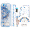 Titepo Geometry Box Metal Compass Set 7 Pcs | Return Gift Online