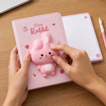 Titepo 3D squishy Rabbit notebook | Return Gift Online