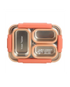 Leak-Proof Lunch Box with Cutlery Orange