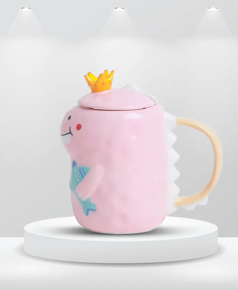 Pink Dino Mug