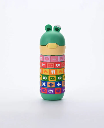 Titepo Rotatable Math Learning Bottle Green