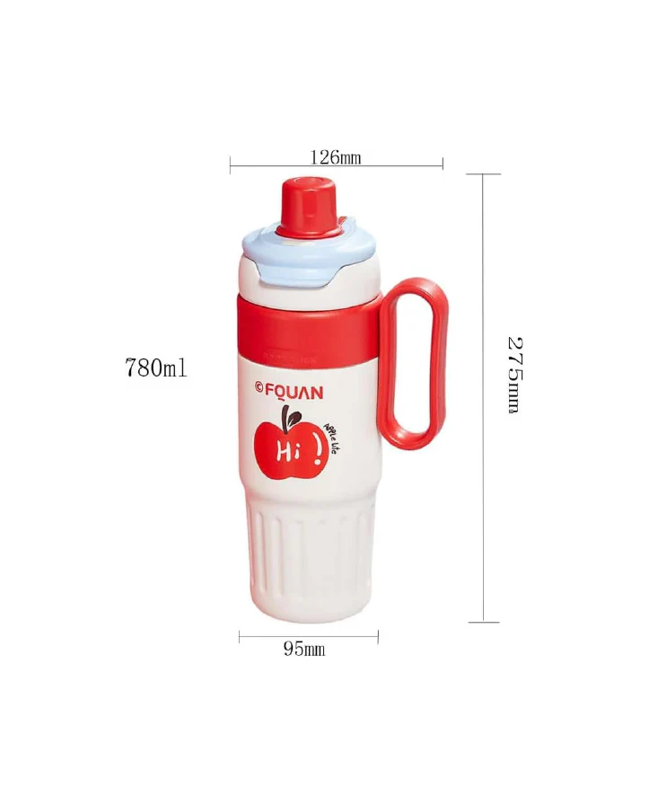 TITEPO Stainless Steel insulated Travel bottle with straw-multi | Return Gift Online