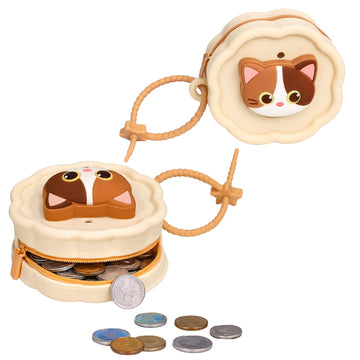 Titepo Silicone Mini Pouch forKids & Adults (Beige) | Return Gift Online