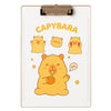 Titepo Transparent Exam Pad, Clipboard - Cute Capybara Design | Return Gift Online