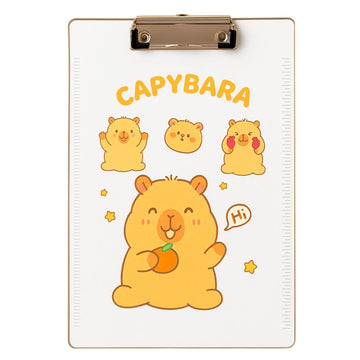 Titepo Transparent Exam Pad, Clipboard - Cute Capybara Design | Return Gift Online