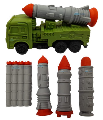 Titepo Rocket Launcher Erasers For Kids (6 Pieces) | Online Return Gift Solution