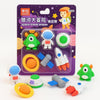 Titepo Space Travel Eraser Set for Kids (6 Pcs) | Return Gift Online