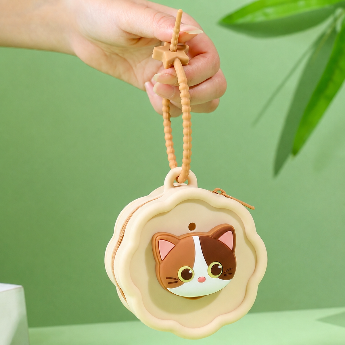 Titepo Silicone Mini Pouch forKids & Adults (Beige) | Return Gift Online