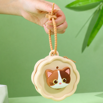 Titepo Silicone Mini Pouch forKids & Adults (Beige) | Return Gift Online