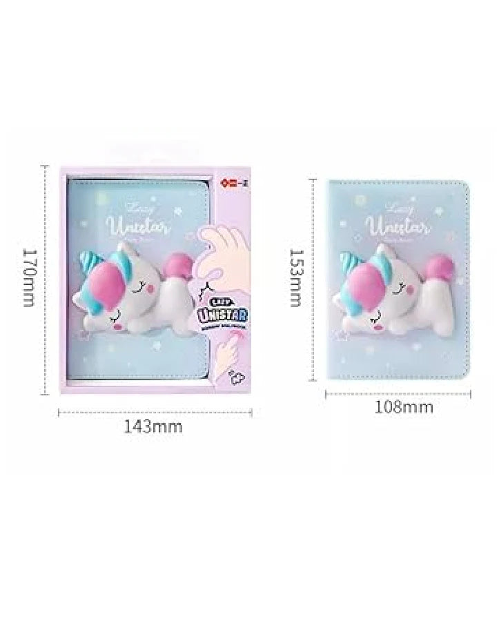Titepo 3D Squishy Unicorn Notebook