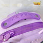 TITEPO Waterproof EVA Cartoon Cute Baby Children Backpack Large Silicone Shoulder Kids School Bag Purple