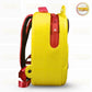 TITEPO Waterproof EVA Cartoon Cute Baby Children Backpack Large Silicone Shoulder Kids School Bag Yellow