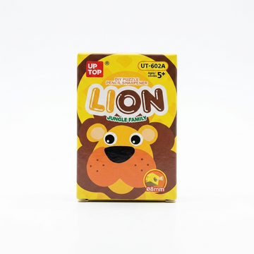 Titepo Lion Jungle Family Puzzle Pencil sharpener (Purple)| Return Gift Online