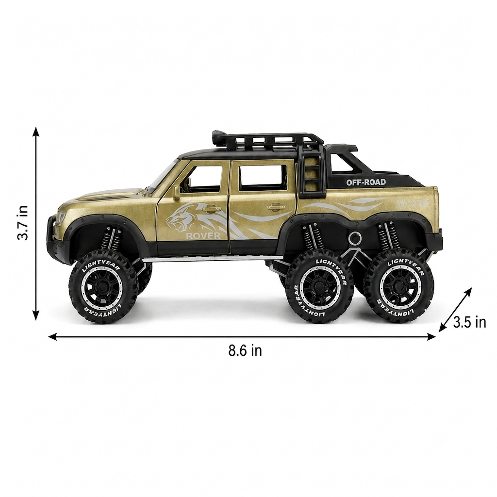 Titepo 1:24 Scale 6X6 Defender Toy Car for Kids | Return Gift Online