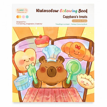 TITEPO Capybara's Treat Watercolor Painting Book Set for Kids | Return Gift Online