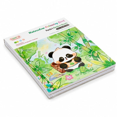 TITEPO Panda's bamboo Shoots Watercolor Painting Book Set for kids | Return Gift Online