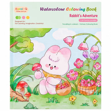 TITEPO Rabbit Adventure Watercolor Painting Book Set for Kids | Return Gift Online