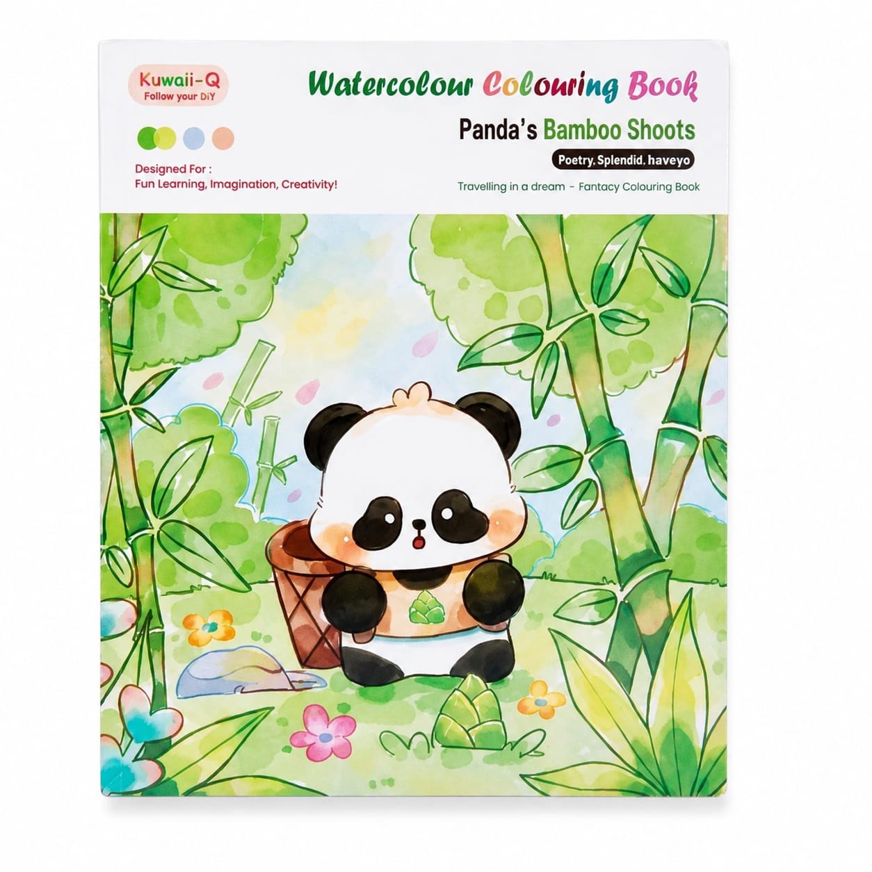 TITEPO Watercolor Painting Book Set for kids