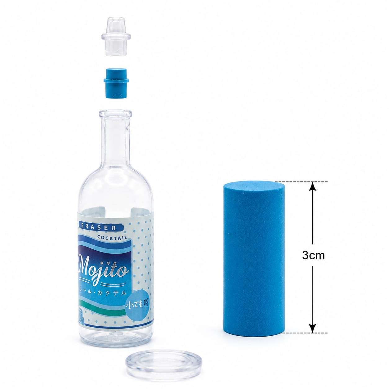 Titepo Mojito Blue Drink bottle Eraser | Return Gift Online
