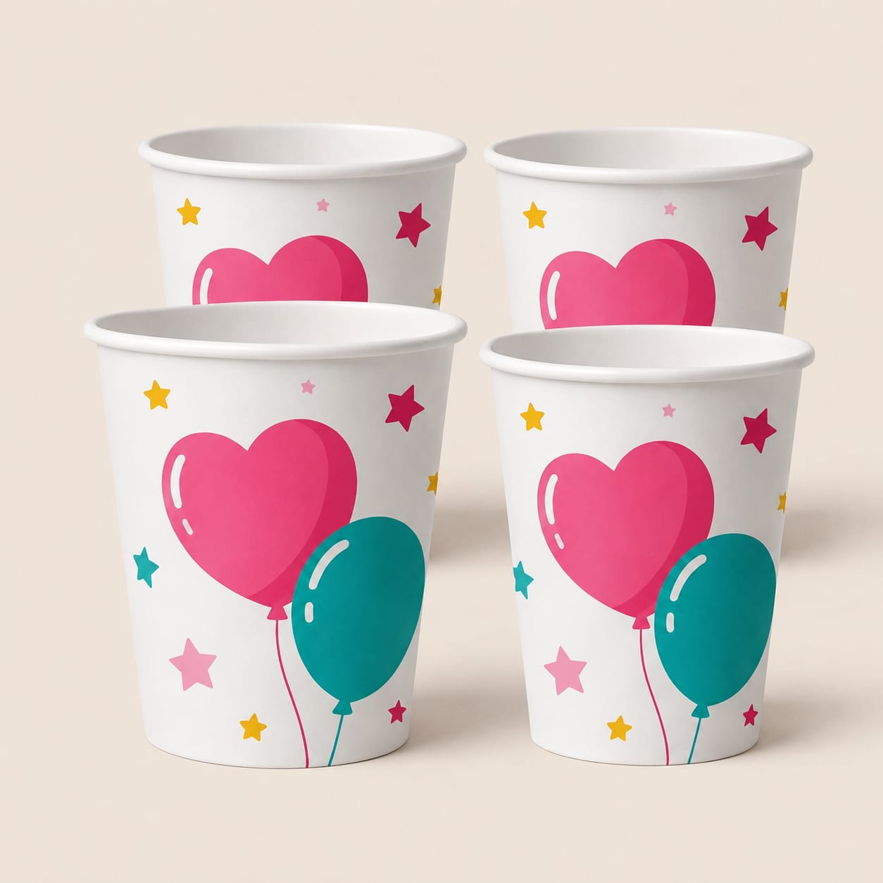 12 Happy Birthday Theme Party Cups | Return Gift Online