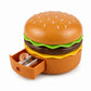 TITEPO Burger Shaped Pencil Sharpener for Kids