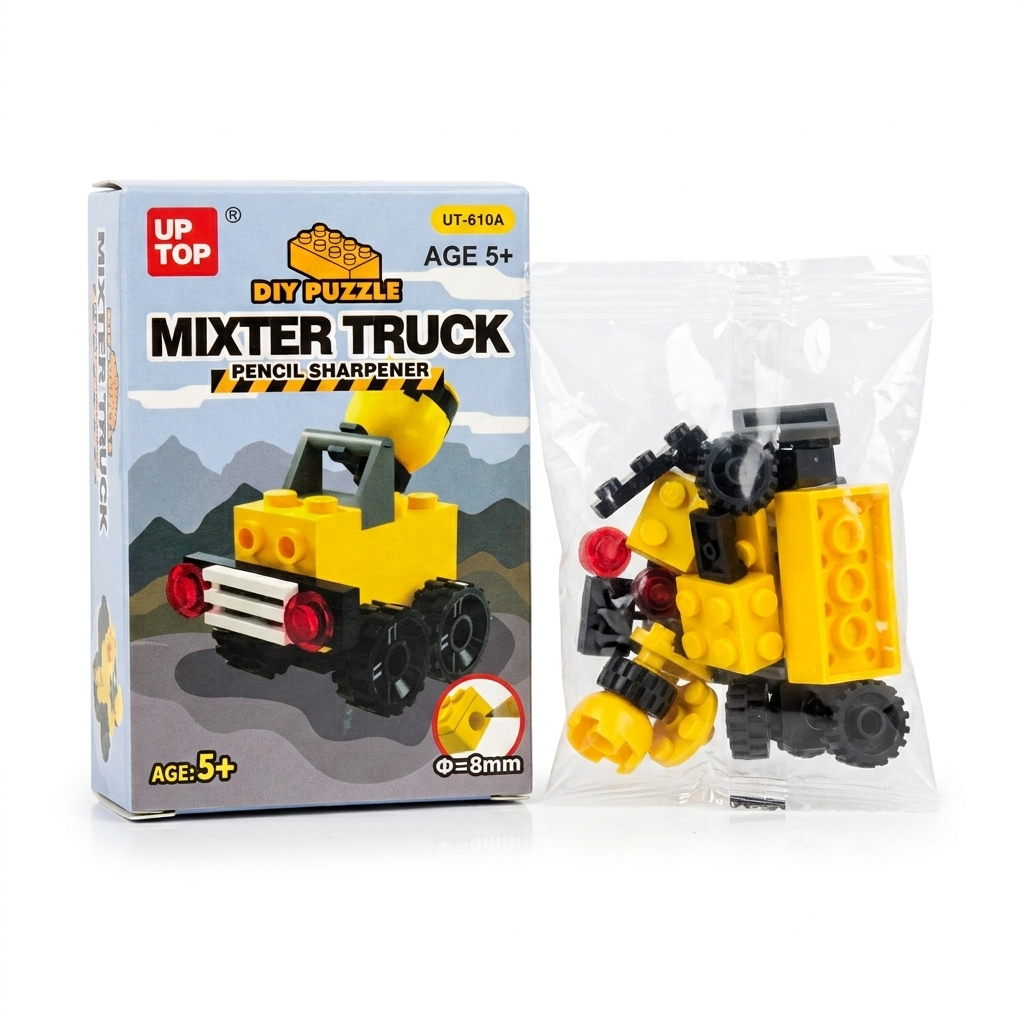Titepo Mixter Truck Puzzle Pencil Sharpener | Return Gift Online