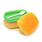 Titepo Burger Lunch Box with Spoon Fun Design