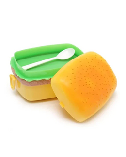 TITEPO Burger Lunch Box with Spoon Fun Design | Return Gift Online