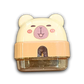 Cute Bear-Shaped Pencil Sharpener (Yellow)