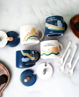 Titepo Cute Rainbow Mug