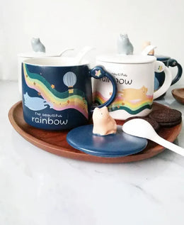 Titepo Cute Rainbow Mug