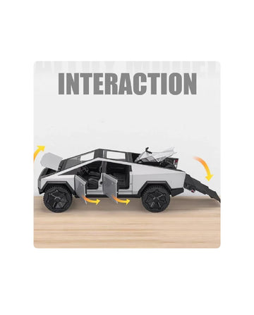 Titepo Die-Cast Tesla Cybertruck Silver