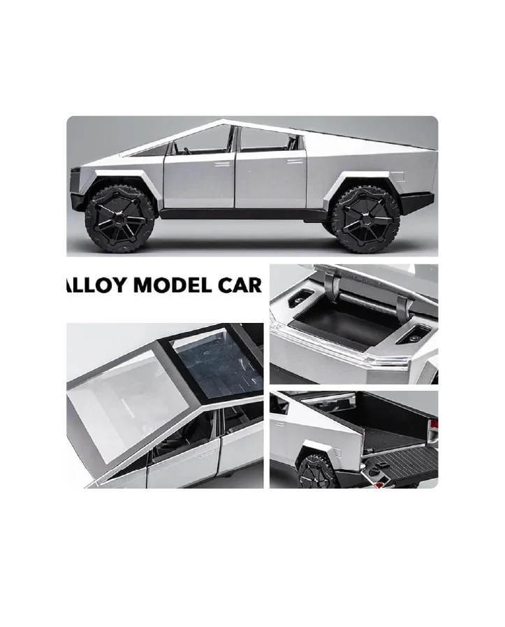 Titepo Die-Cast Tesla Cybertruck Silver