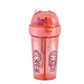 Dual-Drink Bottle with Double Straw Lilac