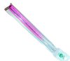 Dual-Tone Plastic Ruler (Pink & Clear)