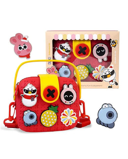 EVA Camera Crossbody Bag Red