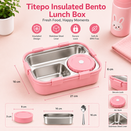 TITEPO Insulated Bento Lunch Box | Return Gift Online