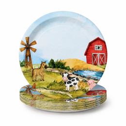 24 Sebastian's theme Party Plates| Return Gift Online