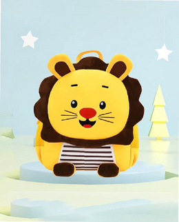 Titepo Funny Lion Mini Toddler Backpack Yellow