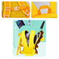 Titepo Funny Lion Mini Toddler Backpack Yellow