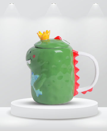 Green Dino Mug