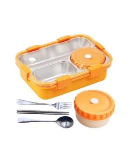 Insulated Bento Lunch Box Orange
