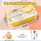 Titepo Insulated Bento Lunch Box Yellow