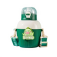 Insulated Stainless Steel Water Bottle Green Dino