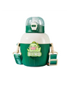 Insulated Stainless Steel Water Bottle Green Dino