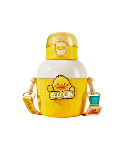 Insulated Stainless Steel Water Bottle Yellow Duck