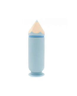 Kawaii-Q Mushy Soft Pencil Case Blue