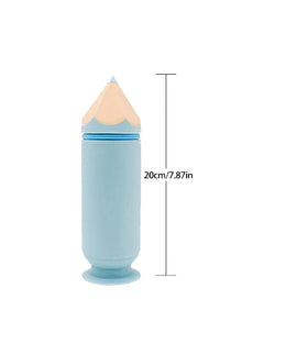 Titepo Kawaii-Q Mushy Soft Pencil Case Blue